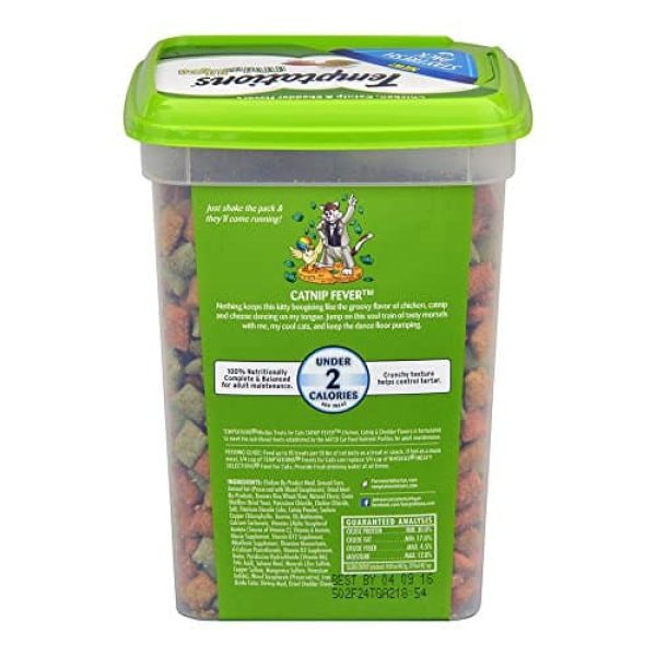 Temptations MixUps Catnip Fever Flavor Crunchy and Soft Cat Treats, 16